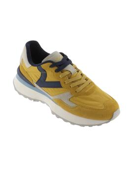 Zapatillas victoria rush sporty mostaza de hombre.