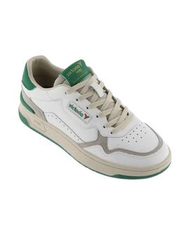 Zapatilllas victoria classic leather verde de hombre.