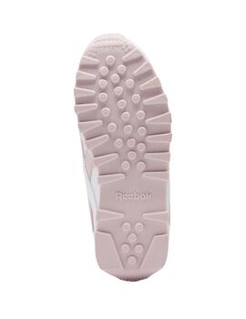 Zapatillas reebok royal rewind blanco rosa de niña.