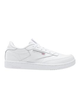 Zapatillas reebok club c junior blanco de niño.