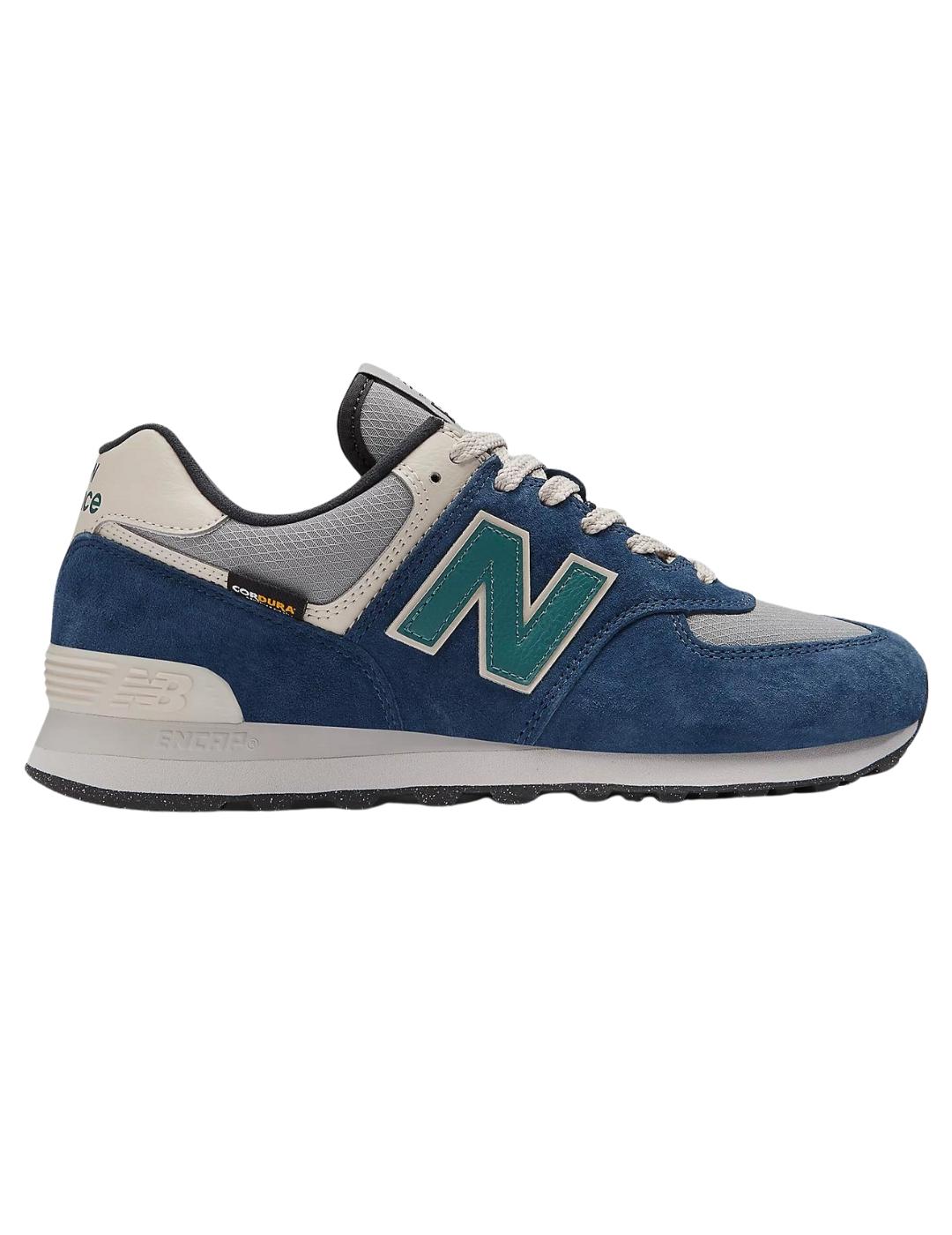 Zapatillas new balance u574soa azul de hombre.