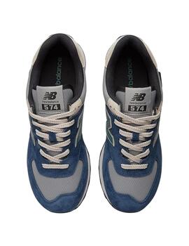 Zapatillas new balance u574soa azul de hombre.