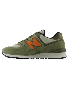 Zapatilllas new balance u574soc verde de hombre.