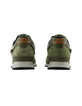 Zapatilllas new balance u574soc verde de hombre.