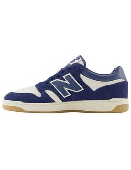 Zapatillas new balance bb480lpc azul beige de hombre.