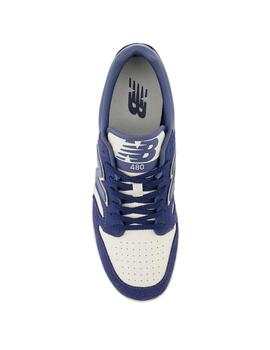 Zapatillas new balance bb480lpc azul beige de hombre.