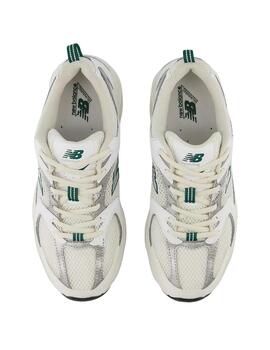 Zapatillas new balance mr530sx blanco verde unisex.