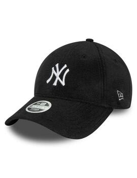 gorra new era neyyan cosy negra de mujer.