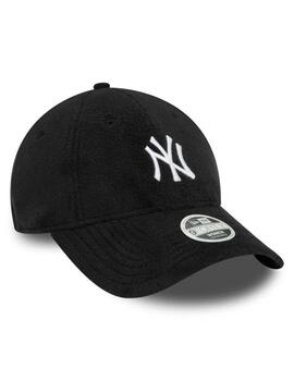 gorra new era neyyan cosy negra de mujer.