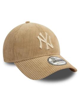 gorra new era neyyan cord beige de hombre.