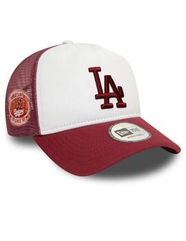 gorra new era la dodgers granate blanco de hombre.