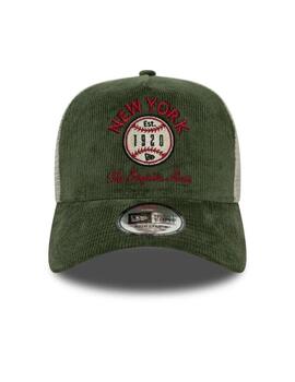 gorra new era cord graphic new york verde de hombre.