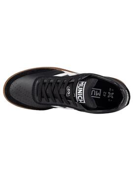 Zapatillas munich rumba 01 negro unisex.