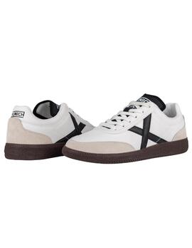 Zapatillas munich rumba 02 blanco unisex.