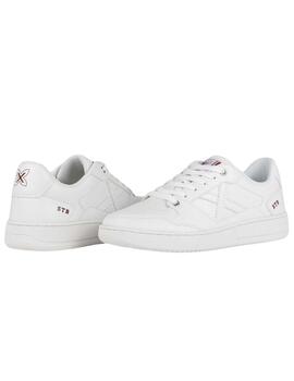 Zapatillas munich legit 85 blanco de mujer.