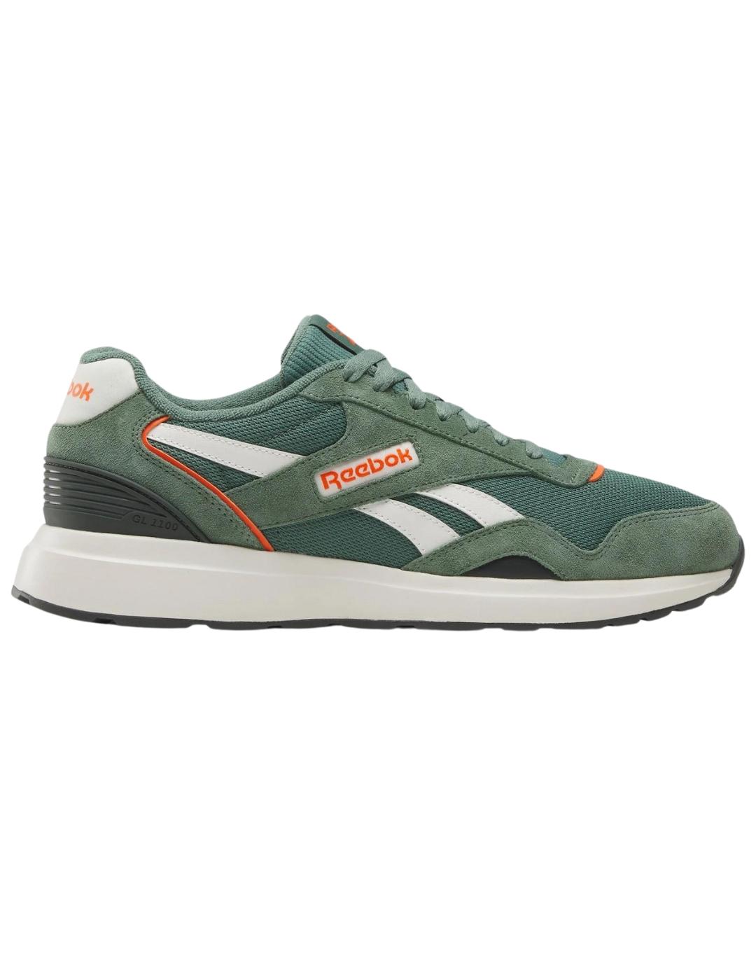 Zapatillas reebok gl1100 verde de hombre.