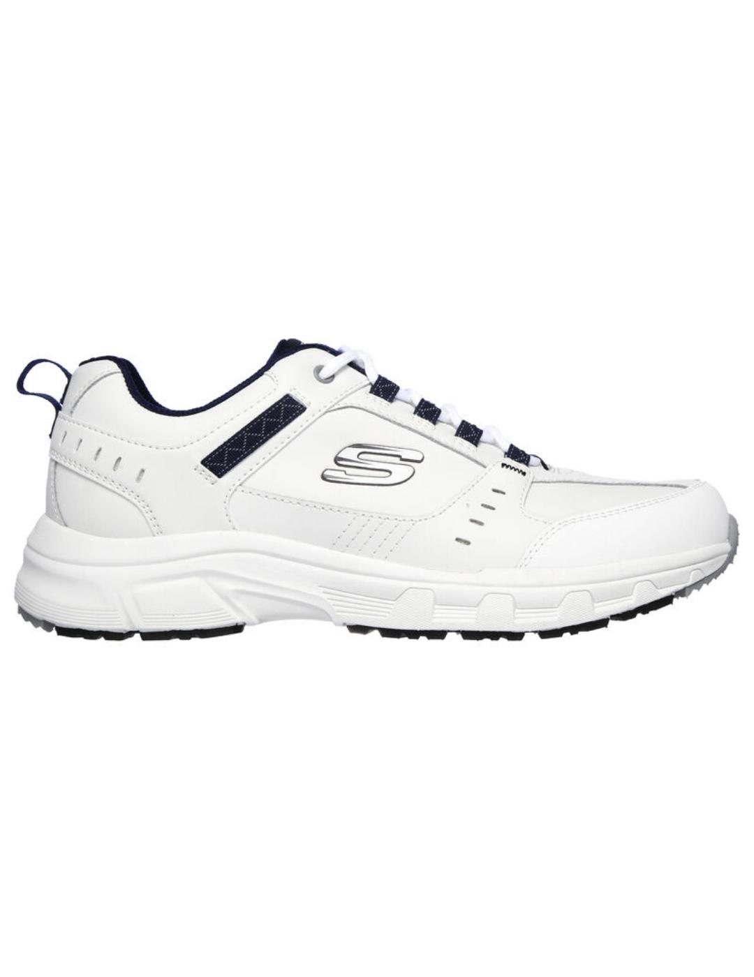 Zapatillas skechers oak canyon redwick blanco de hombre.