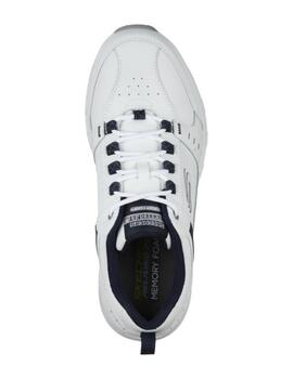 Zapatillas skechers oak canyon redwick blanco de hombre.