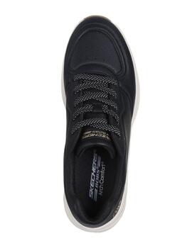 Zapatillas skechers bobs a bind negro de mujer.