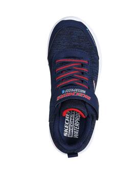 Zapatillas skechers dripper drop azul de niño.