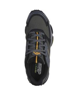 Zapatillas skechers sleek envoy verde de hombre.