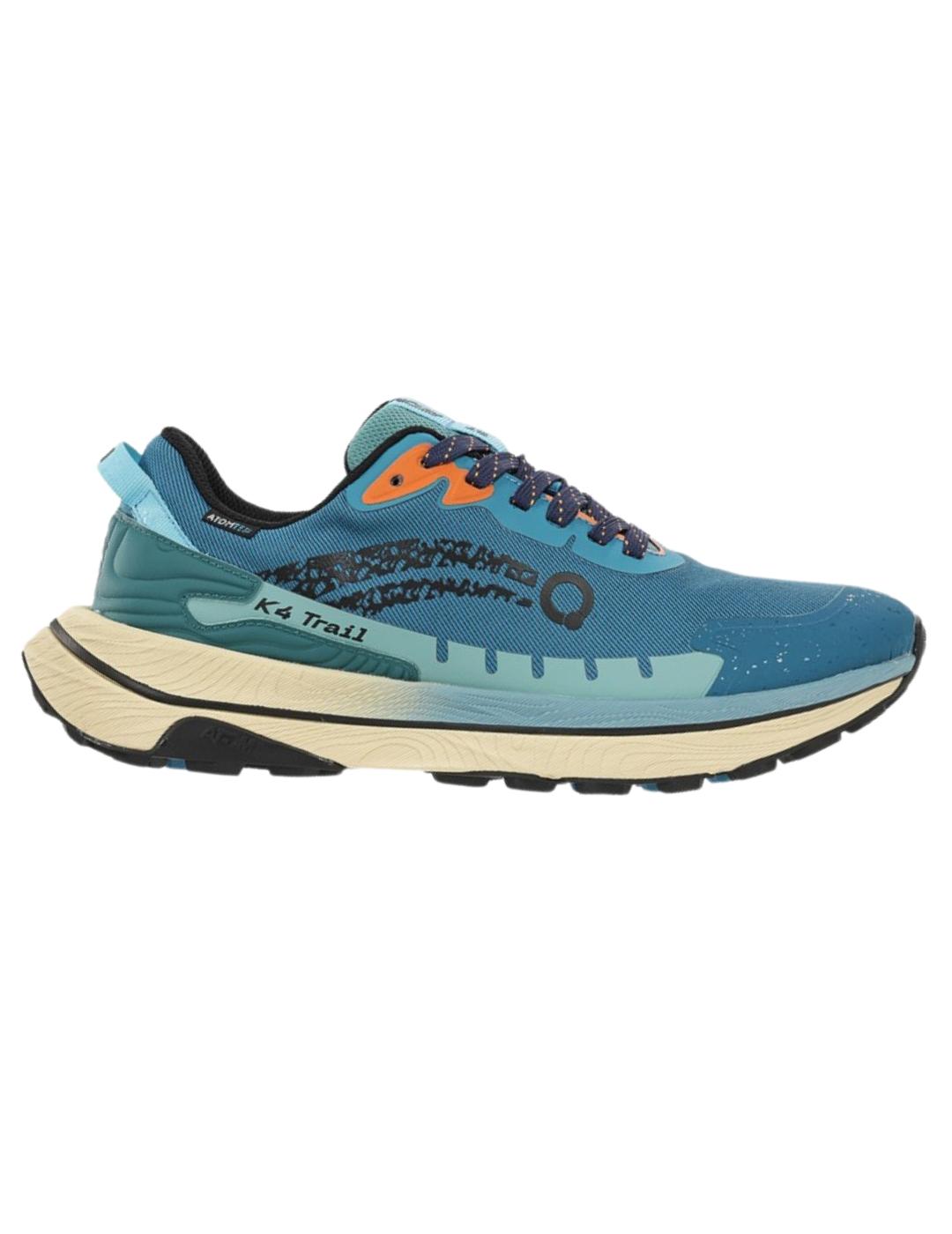 Zapatillas atom k4 trail at173 azul de hombre.