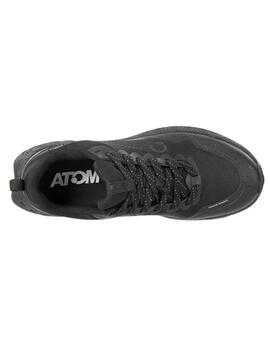 Zapatillas atom k4 trail run at173 tex negro de hombre.