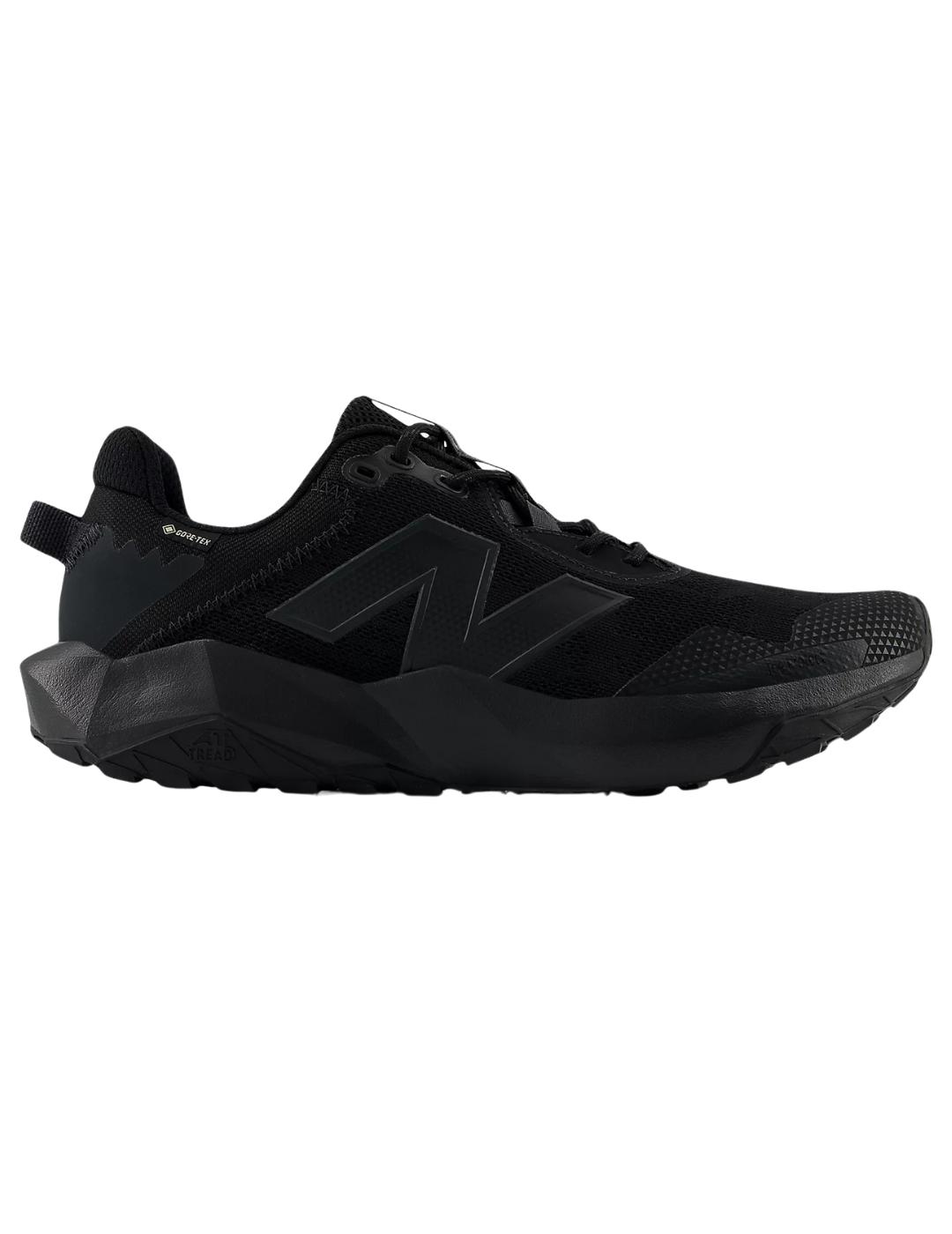 Zapatillas new balance dynasoft nitrel goretex negro hombre.