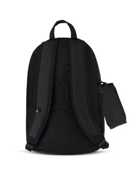 Mochila jordan air school  negro unisex.