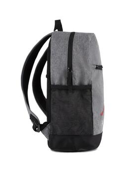 Mochila jordan air school gris unisex.