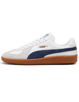 Zapatillas puma army trainer blanco azul de hombre.