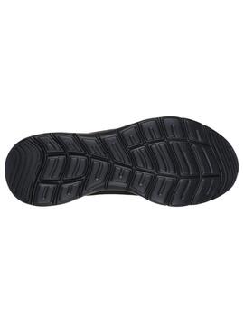 Zapatillas skechers flex appeal 5.0 negro de mujer.