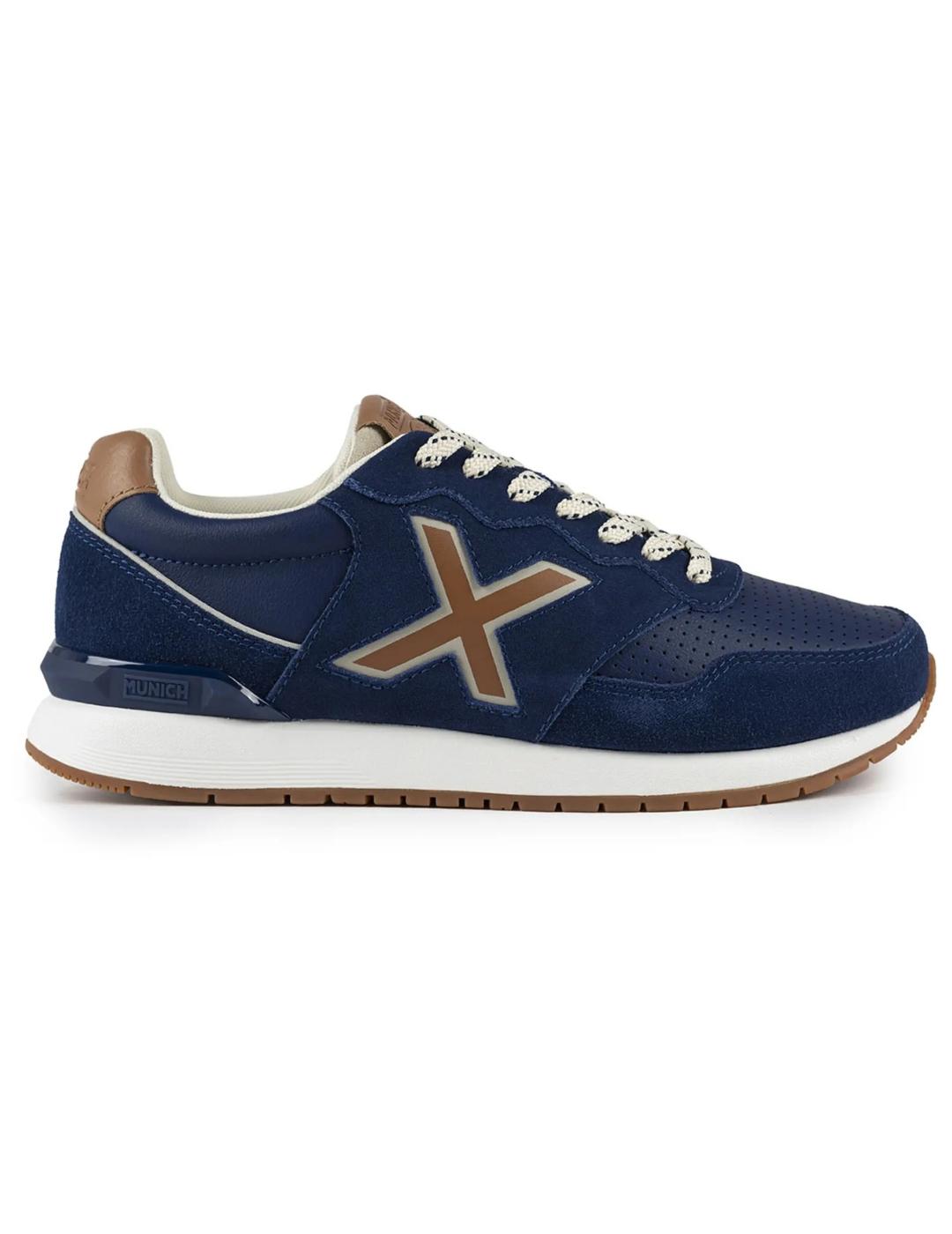 Zapatillas munich dash premium 253 azul de hombre.