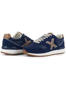 Zapatillas munich dash premium 253 azul de hombre.