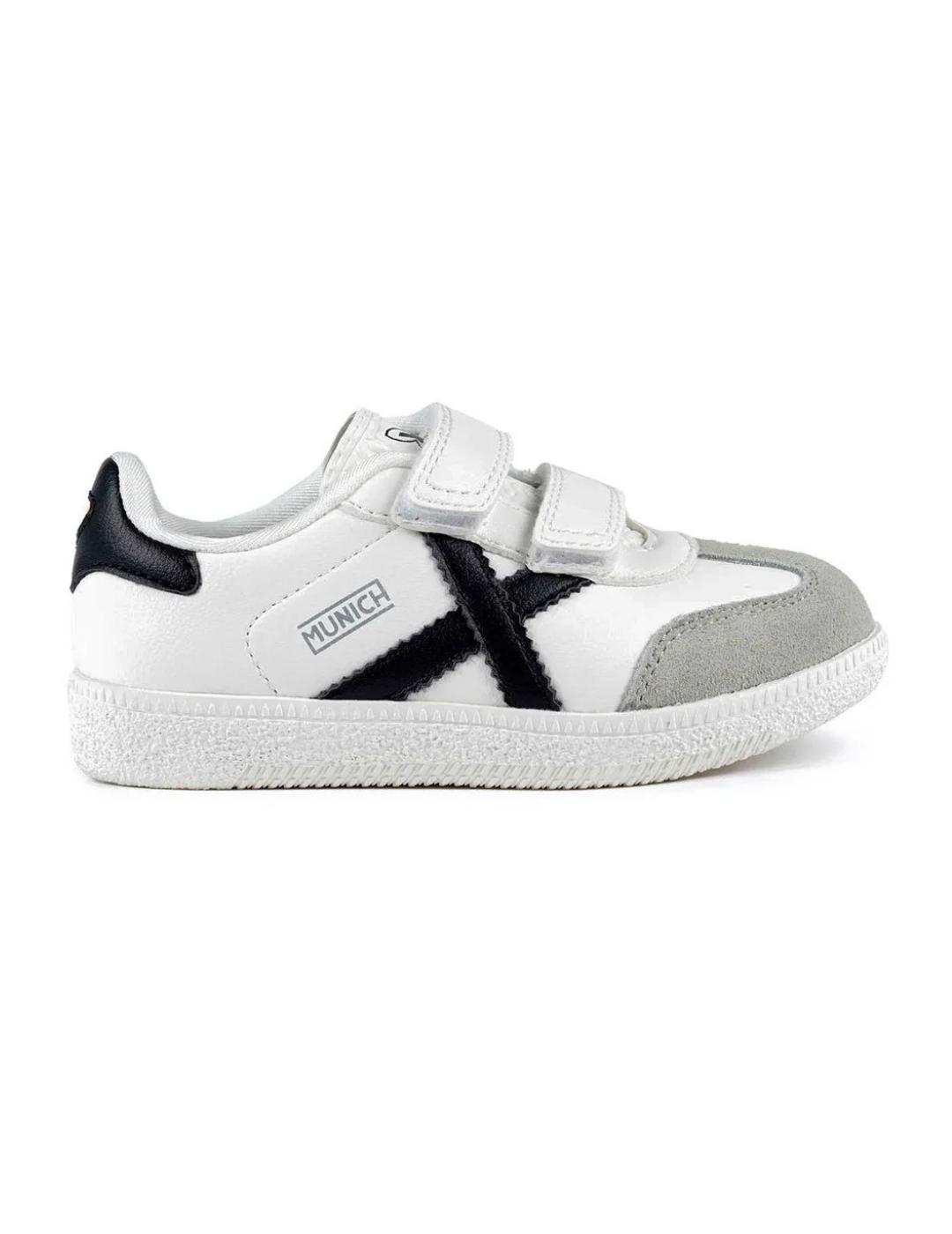 Zapatillas munich mini astro vco 01 blanco de niño.