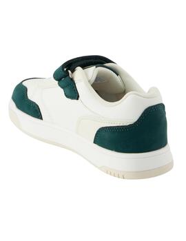 Zapatillas le coq lcs court breaker ps blanco verde de niño.