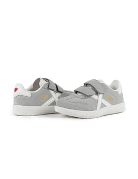 Zapatillas munich mini astro vco 03 gris de niño.