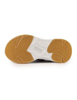 Zapatillas munich mini track vco 110 blanco marrón de niño.