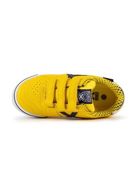 Zapatillas munich g-3 kid vco 433 amarillo de niño.