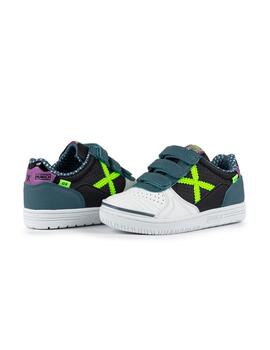 Zapatillas munich g-3 kid vco 434 multicolor de niño.