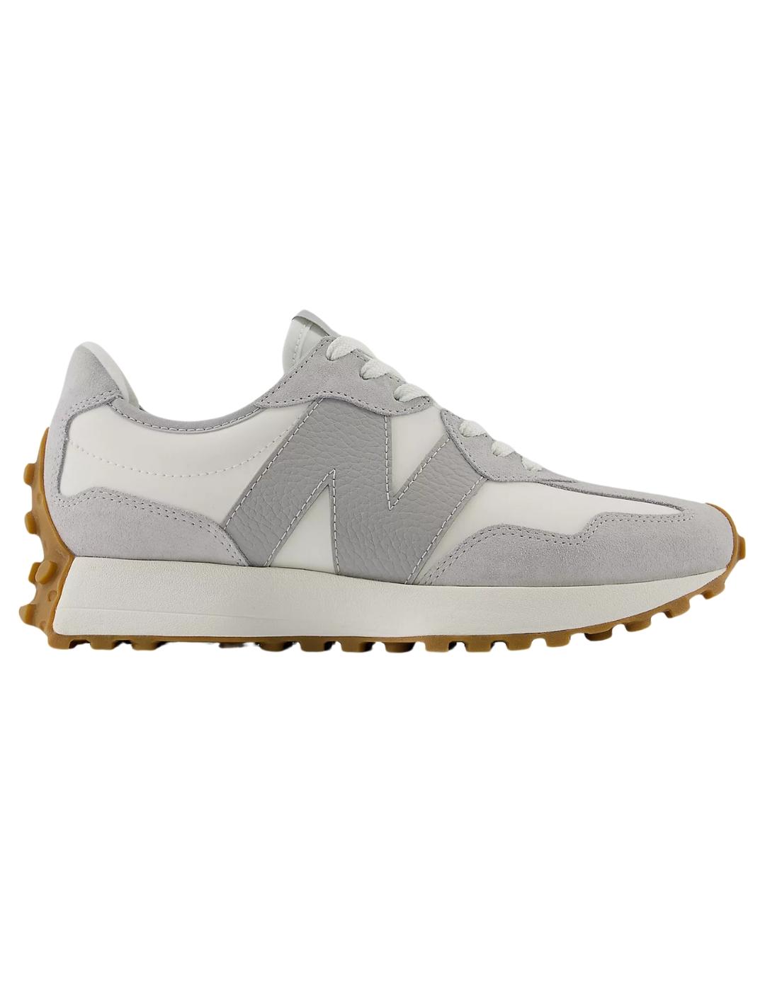 Zapatillas new balance ws327nkc blanco gris de mujer.