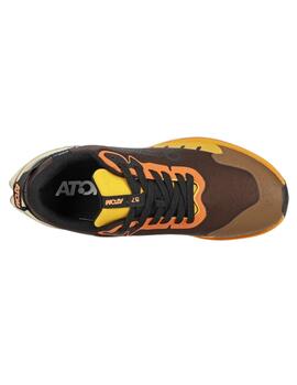 Zapatillas atom k4 trail at173  waterproof marrón de hombre.