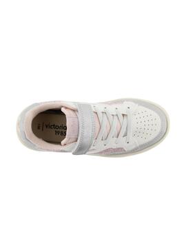 Zapatillas victoria smash kid funn rosa de niña.