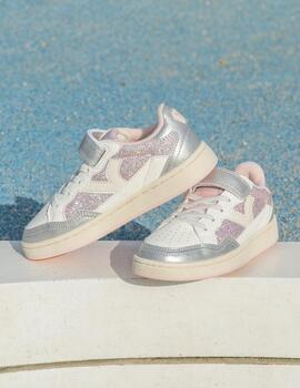 Zapatillas victoria smash kid funn rosa de niña.