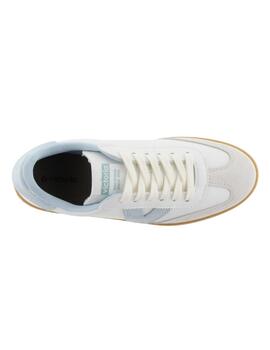 Zapatillas victoria berlin ciclista blanco celeste de mujer.