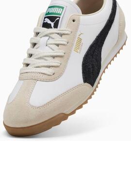 Zapatillas puma arizona retro blanco de mujer.