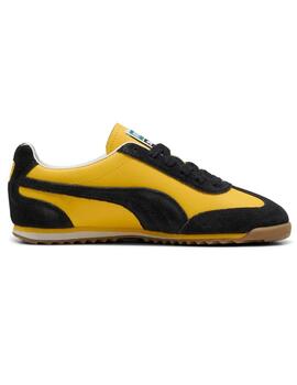 Zapatillas puma arizona retro amarillo negro de hombre.