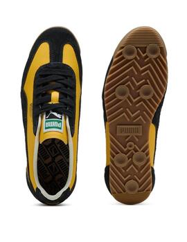 Zapatillas puma arizona retro amarillo negro de hombre.