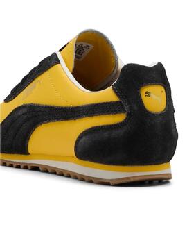 Zapatillas puma arizona retro amarillo negro de hombre.