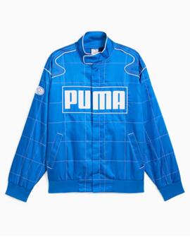 Chaqueta puma archive seasonal racer azul unisex.